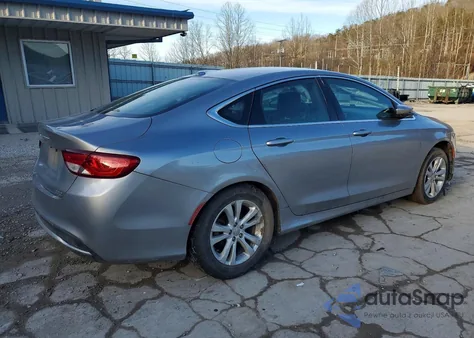 2016 Chrysler 200 Limited z USA, uszkodzony, nr VIN 1C3CCCAB4GN159904